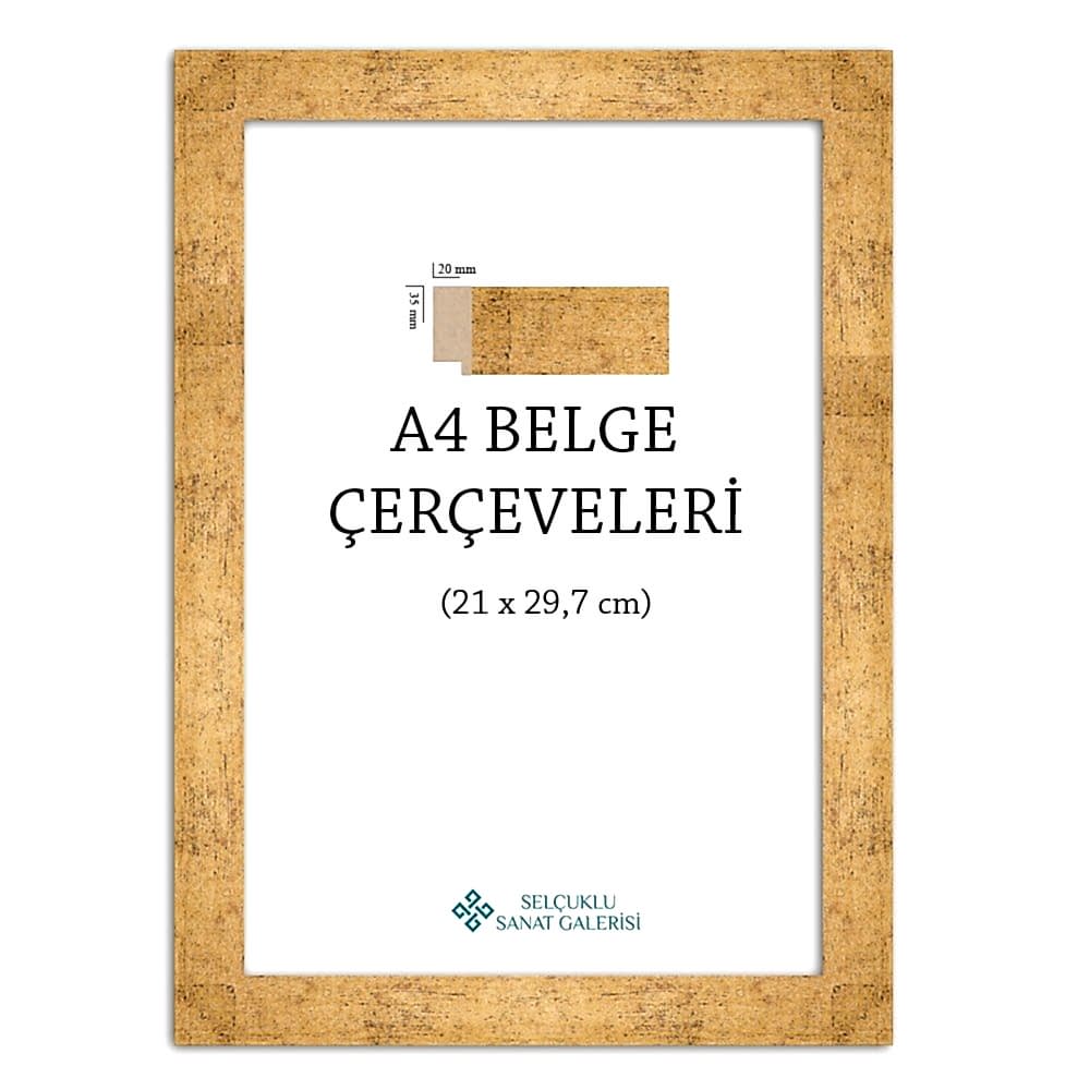 A4 ÇERÇEVE 1. SINIF 30MM
