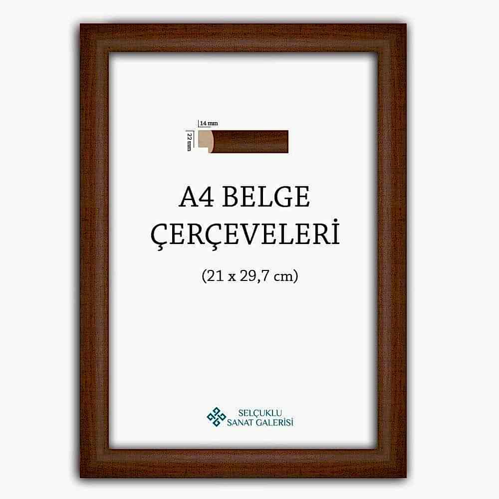 A4 ÇERÇEVE 1. SINIF 22MM 5'li Paket