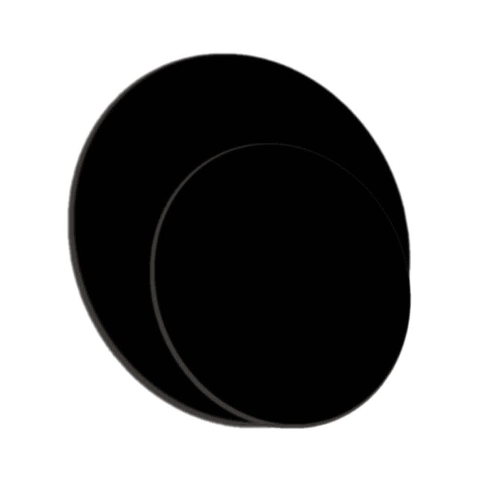 45 Cm Siyah Daire Resim Tuvali