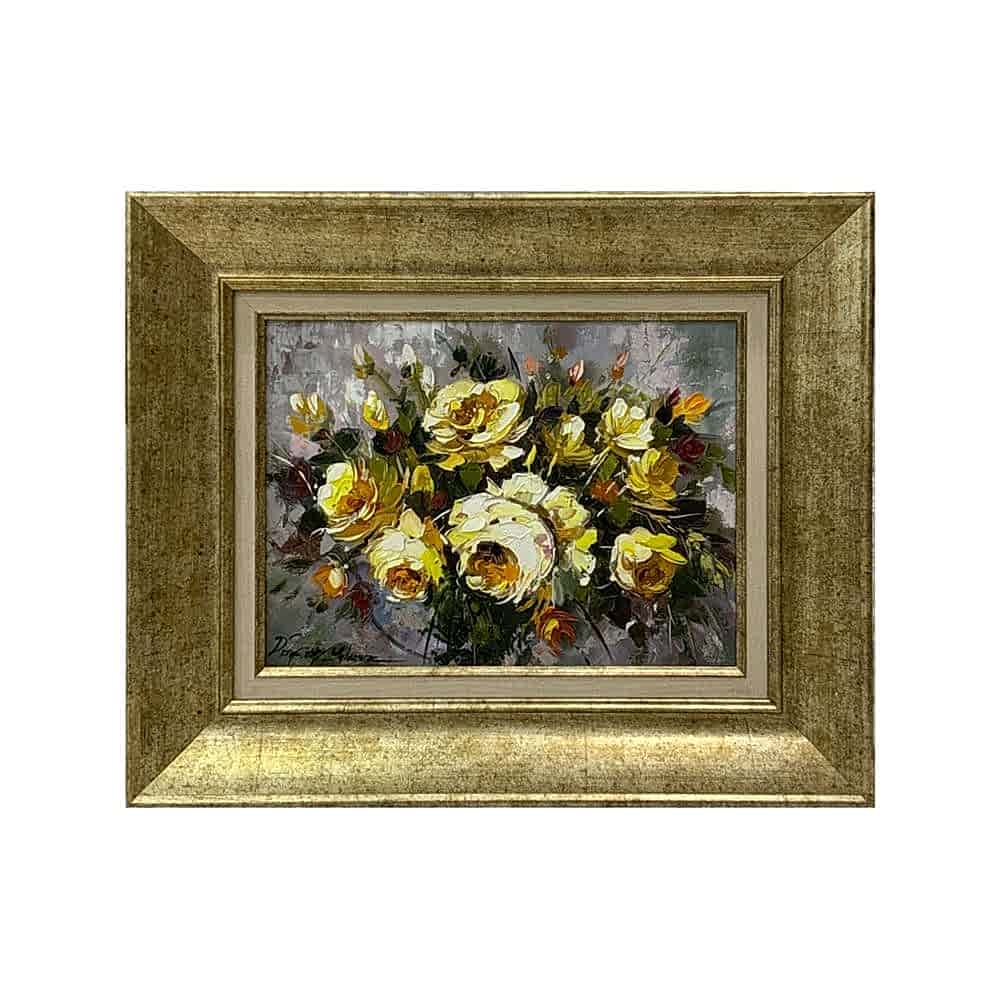 Yağlı Boya Tablo Çiçek 50X60 cm