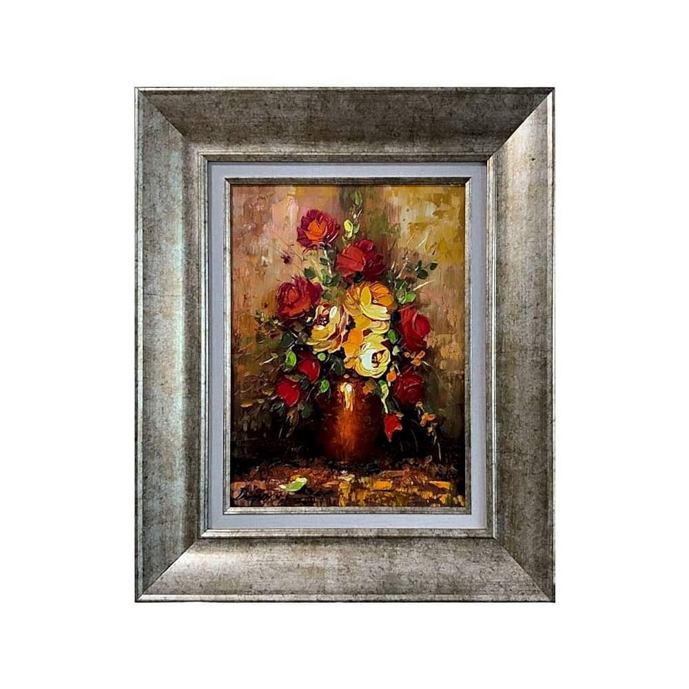 Yağlı Boya Tablo Çiçekler 50X60 cm