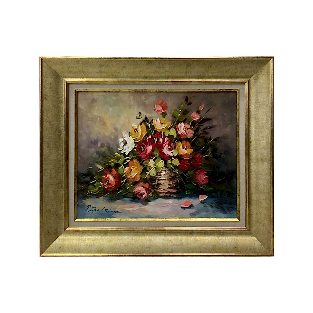 Yağlı Boya Tablo Çiçekler 60X70 cm