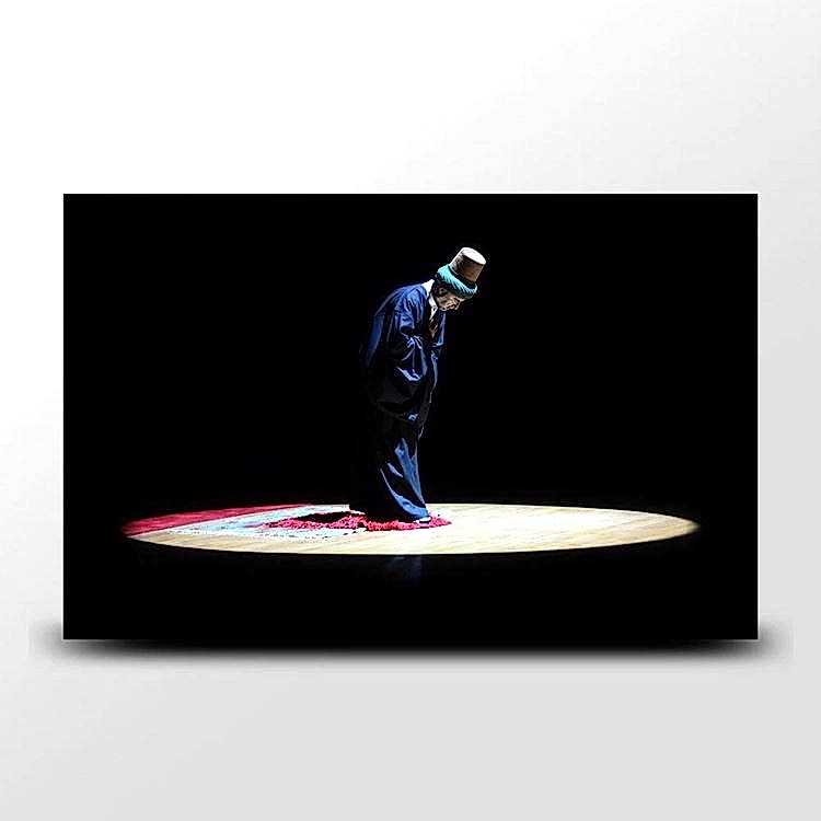 Mevlevi Semazen Temalı Kanvas Tablo