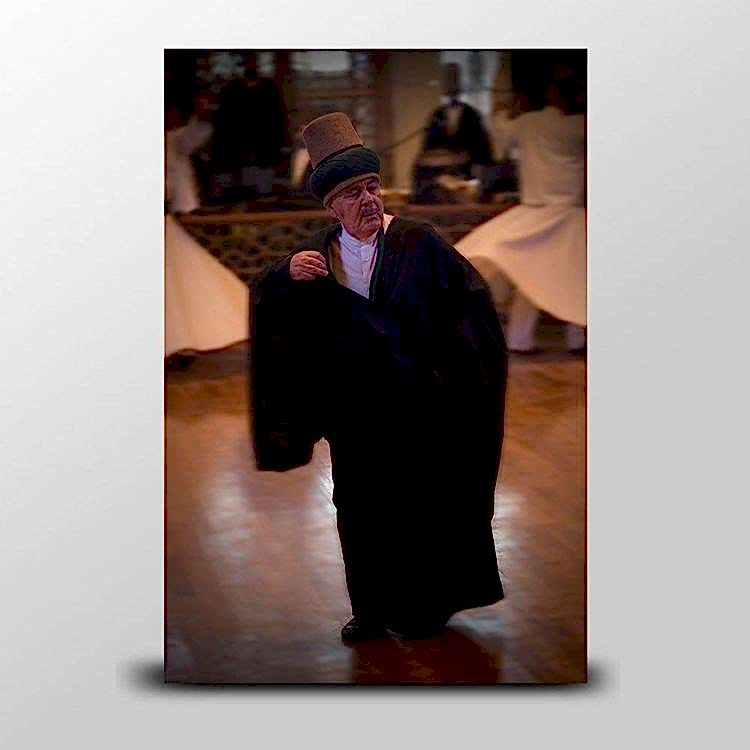 Mevlevi Semazen Temalı Kanvas Tablo