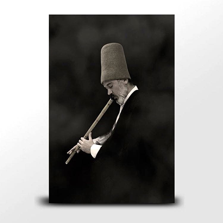 Mevlevi Semazen Temalı Kanvas Tablo