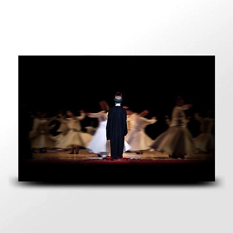 Mevlevi Semazen Temalı Kanvas Tablo