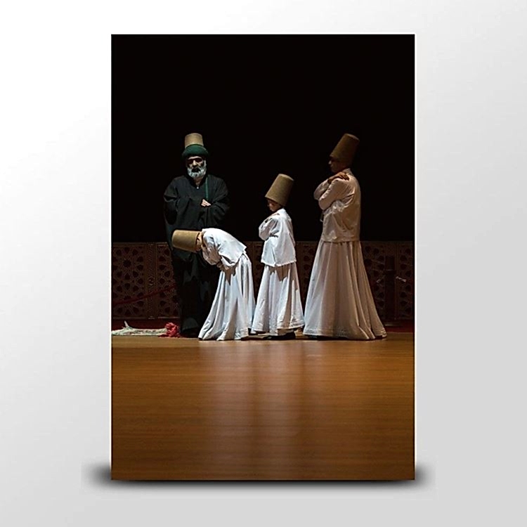 Mevlevi Semazen Temalı Kanvas Tablo