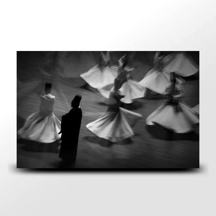 Mevlevi Semazen Temalı Kanvas Tablo