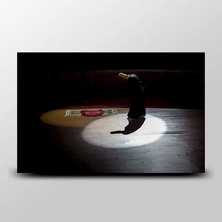 Mevlevi Semazen Temalı Kanvas Tablo