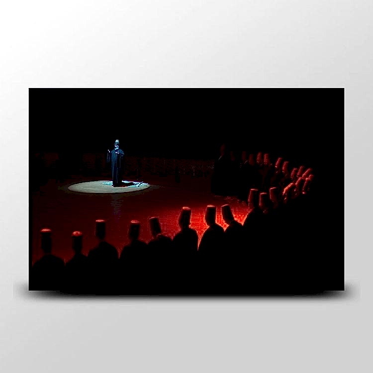 Mevlevi Semazen Temalı Kanvas Tablo