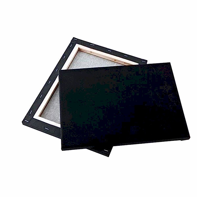 100X120 Siyah Resim Tuvali