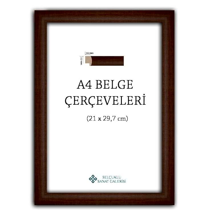 A4 ÇERÇEVE 1. SINIF 22MM (A3, A4, A5 ve 25x35)