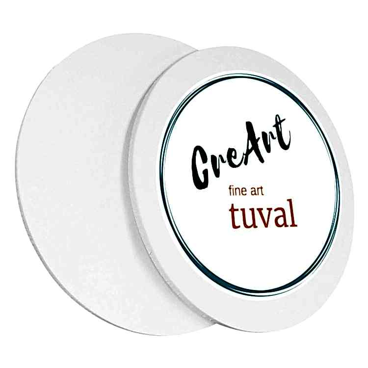 35 Cm Daire Resim Tuvali