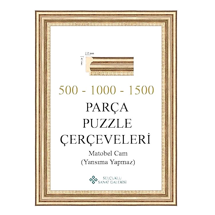 Puzzle Çerçevesi 42 mm 50x70 cm Çerçeve 35x50 cm