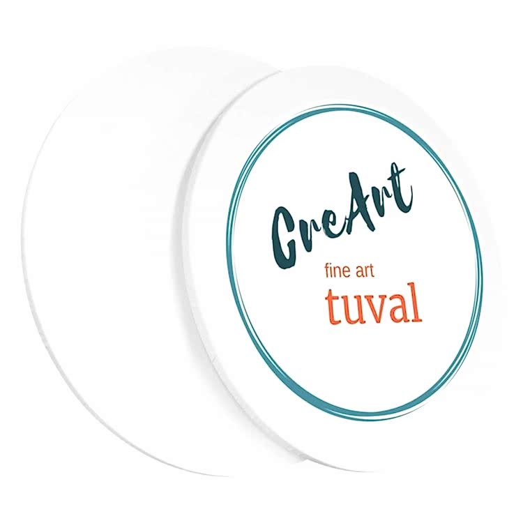 70 Cm Daire Resim Tuval