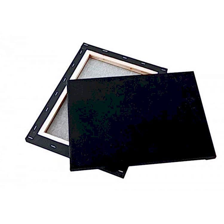 120X120 cm Siyah Resim Tuvali