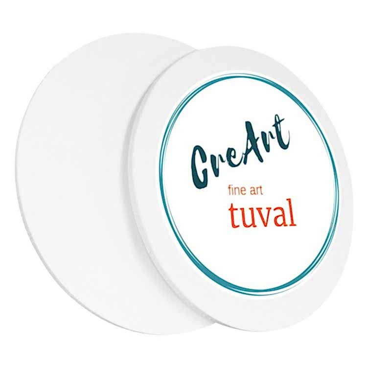 90 Cm Daire Resim Tuvali