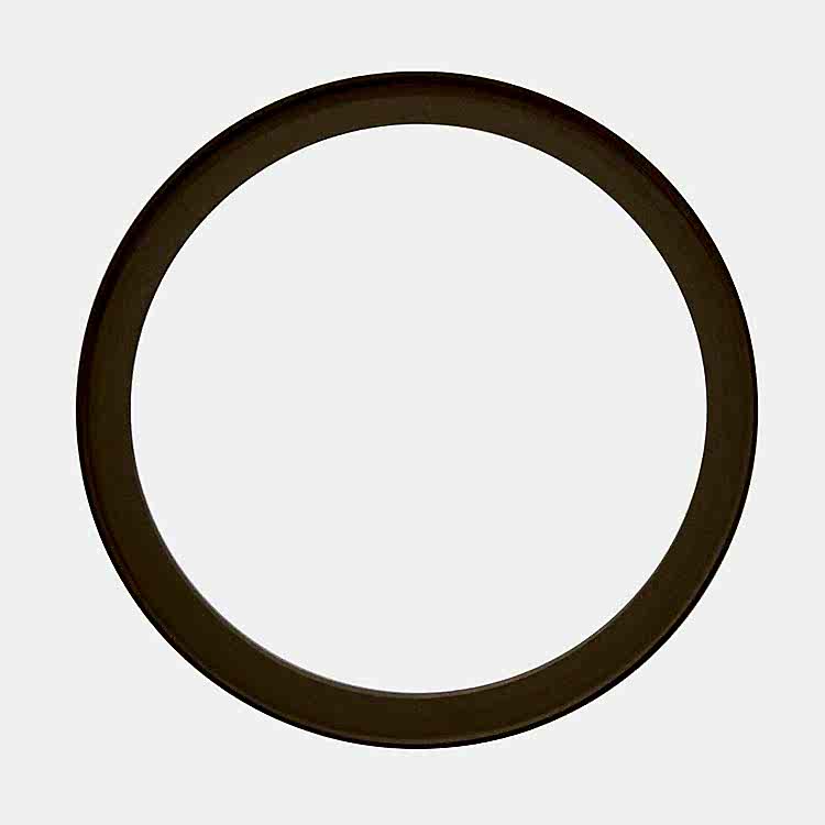 45 Cm Siyah Daire Resim Tuvali