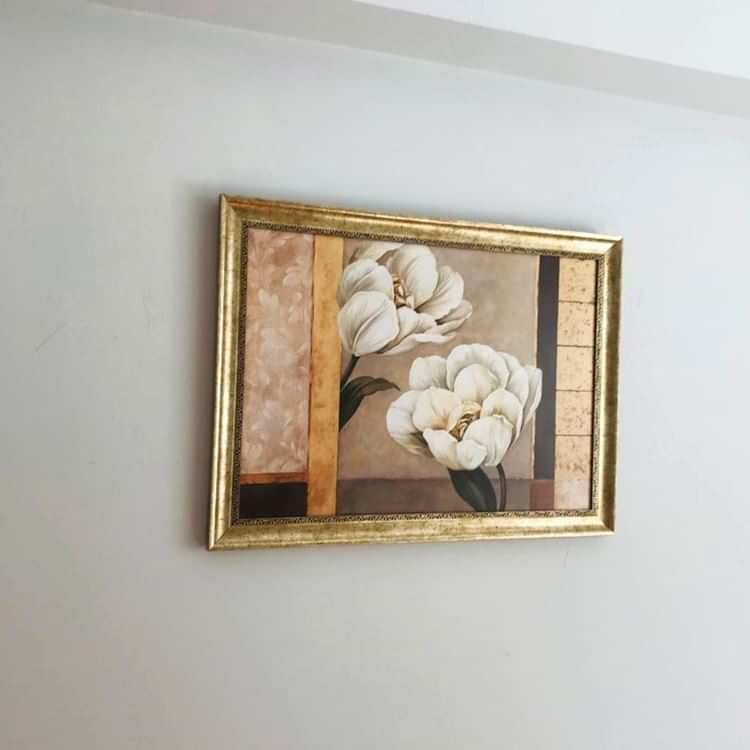 Dekoratif Çiçekler Tablo 60x80 cm