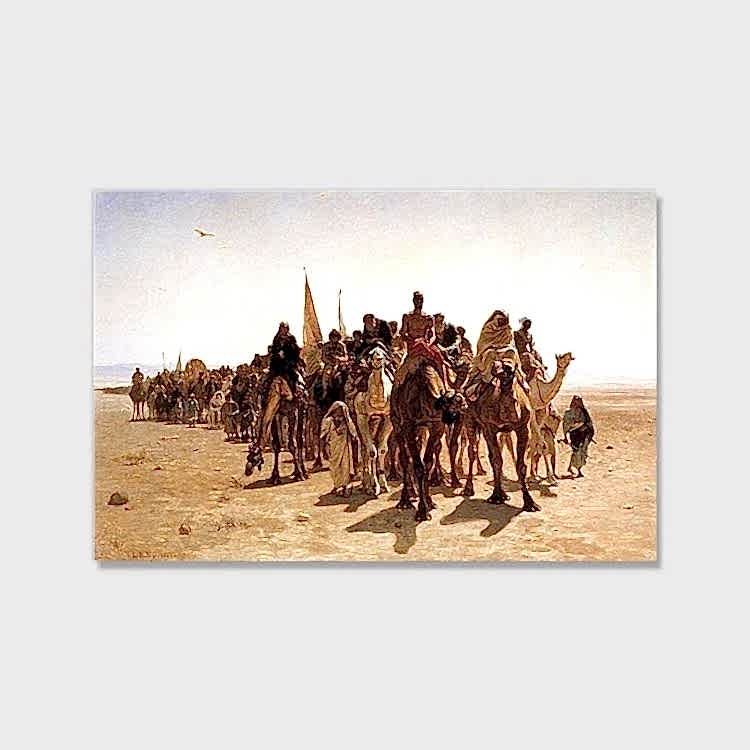 Mekke’ye Giden Hacılar