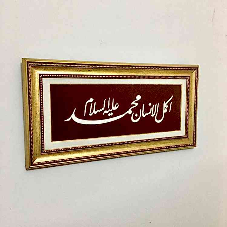 Sedef Naht Tablosu 56x28 cm