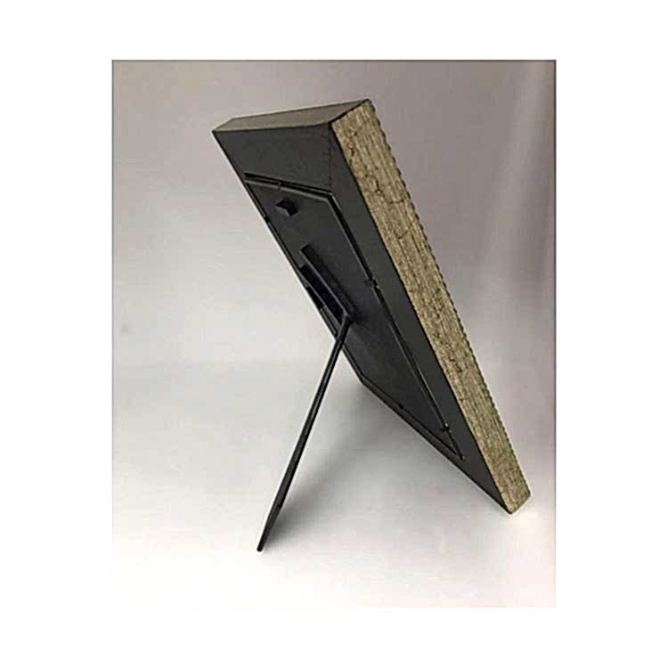 Dekoratif Aynalı Fotoğraf Çerçevesi Ayaklı Gümüş