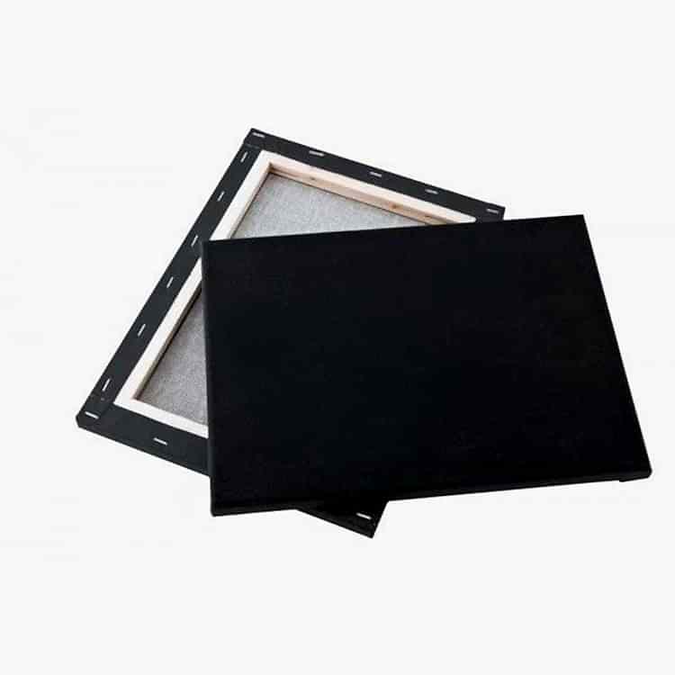 130X130 cm Siyah Resim Tuvali