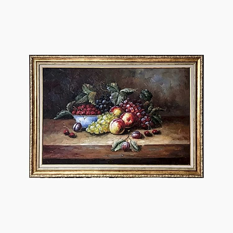 Yağlı Boya Tablo Meyveler 75x107 cm