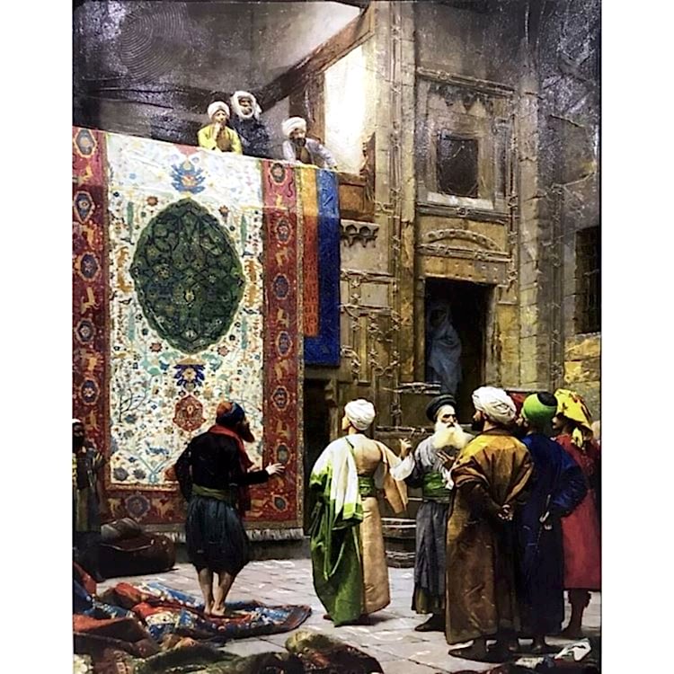 Halı Satıcısı 70x100 cm