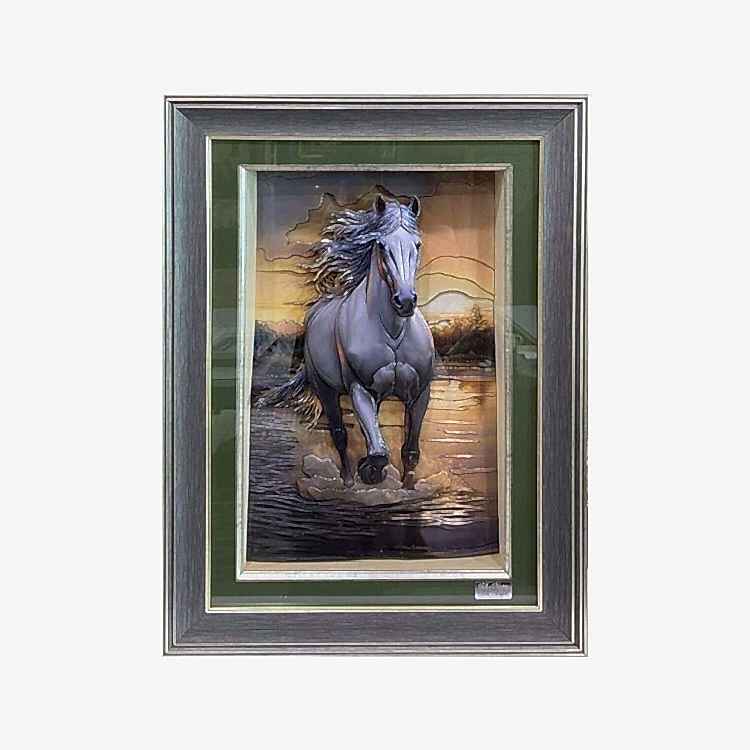 Rölyef Tablo At 55x70 cm