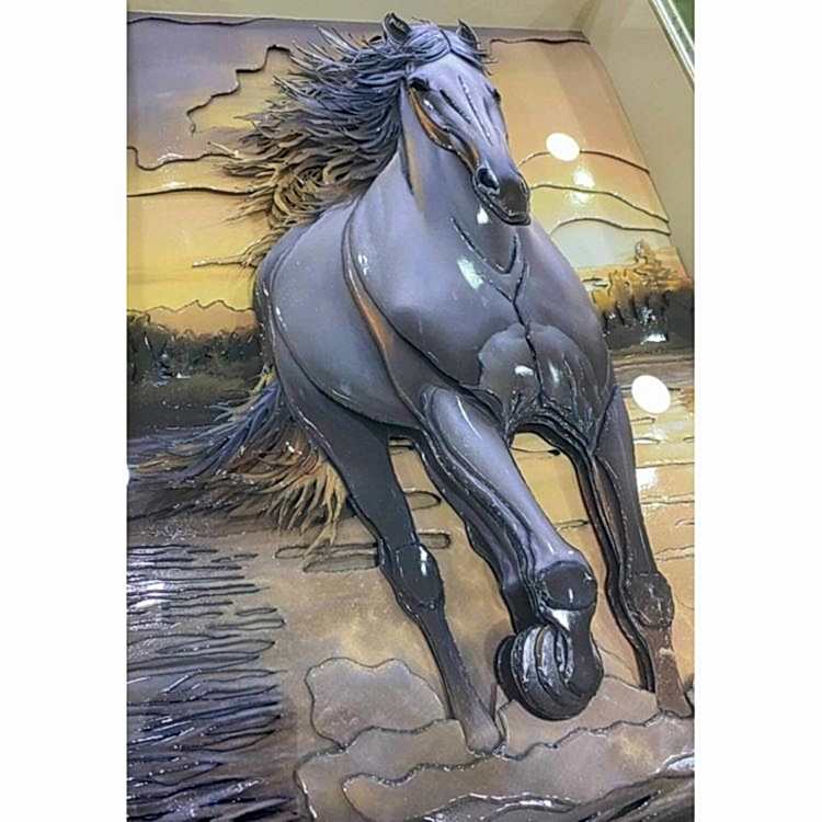 Rölyef Tablo At 55x70 cm