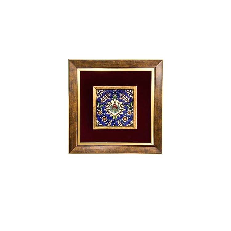 Çini Tablo Motif-1 23x23 cm