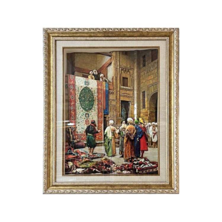 Rölyef Tablo Halı Satıcısı 67x86 cm