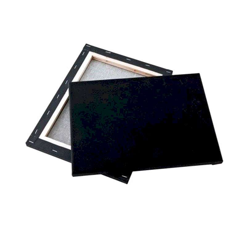 100X140 cm Siyah Resim Tuvali