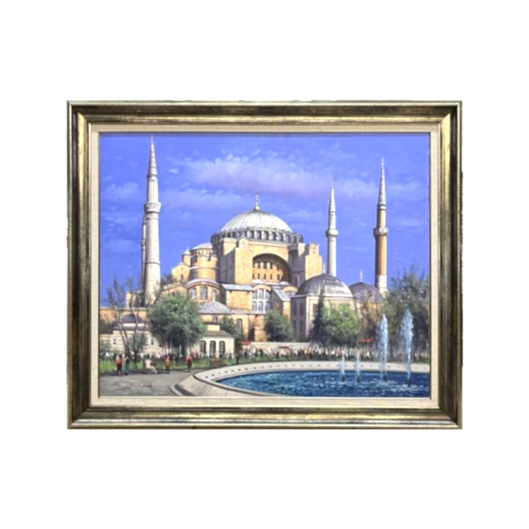 Ayasofya Camii Yağlıboya Tablo 100x120 cm