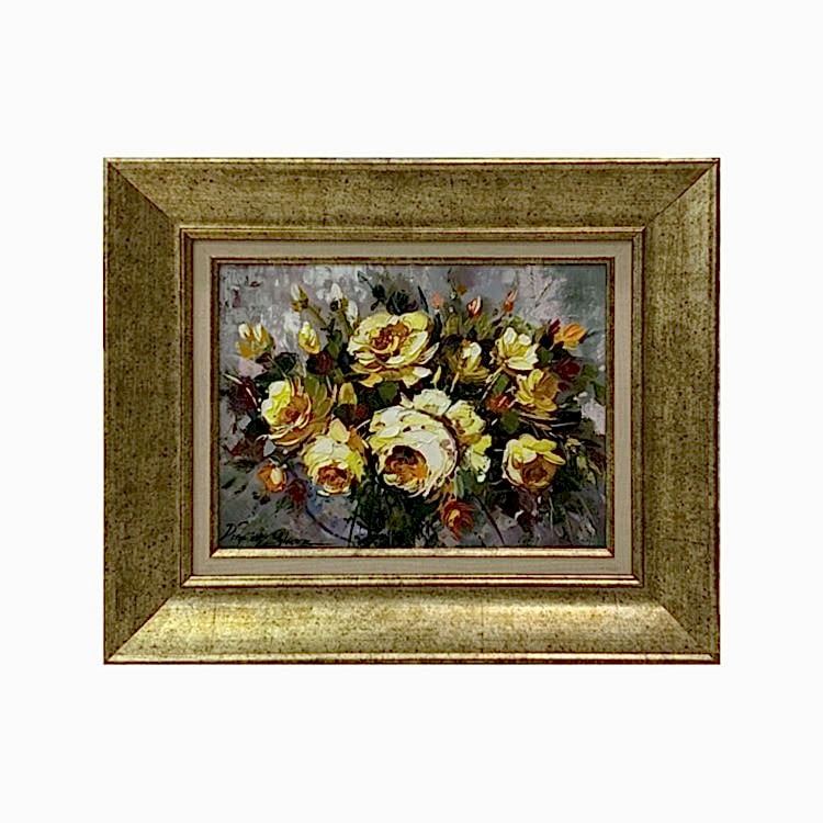 Yağlı Boya Tablo Çiçek 50X60 cm