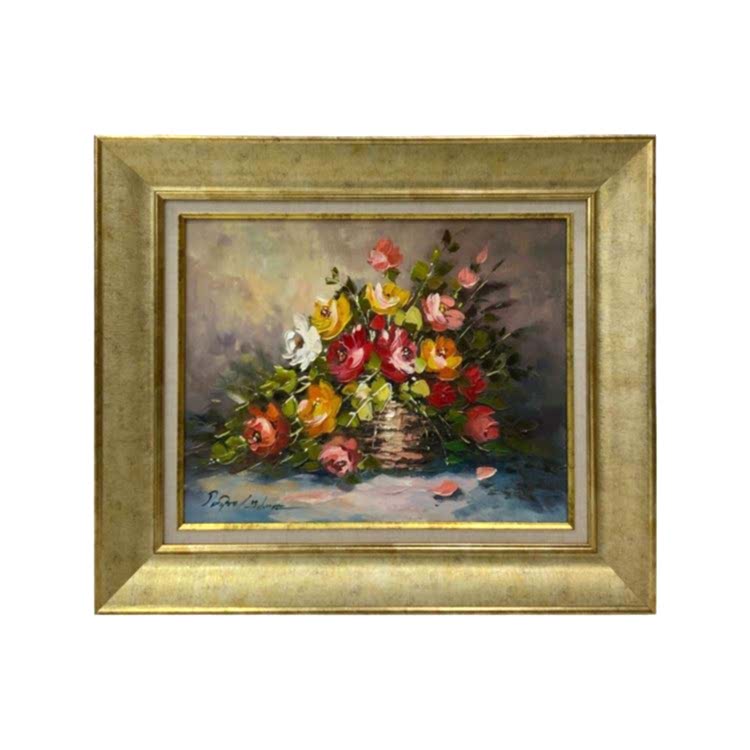 Yağlı Boya Tablo Çiçekler 60X70 cm