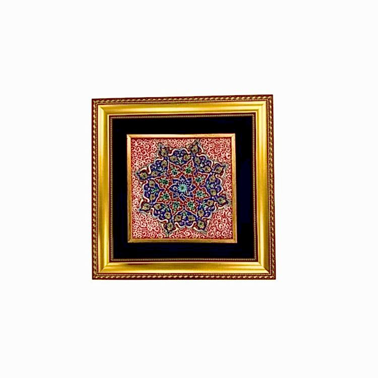 Çini Tablo Motif-10 35x35 cm