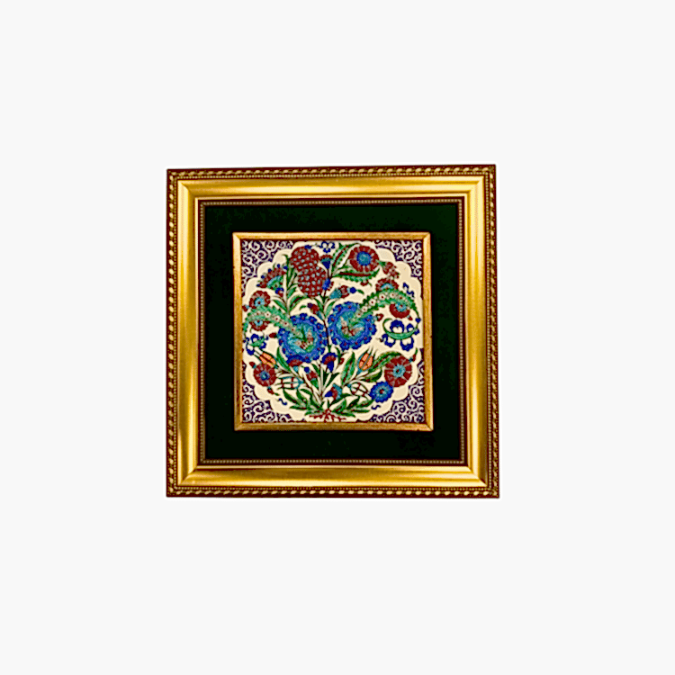 Çini Tablo Motif-9 35x35 cm