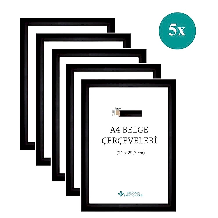 A4 ÇERÇEVE 1. SINIF 22MM 5'li Paket